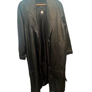 Terry Lewis Classic Luxuries Full length leather jacket